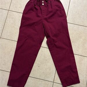 LOFT Women’s Crop Pants Size XS High Rise Straight Leg